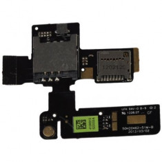 Suport SIM Usita SIM Cititor SIM Conector SIM Card Reader Holder HTC One V, Primo, T320e, PK76100 Originala NOUA NOU foto