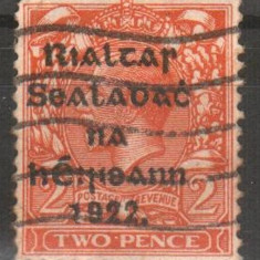 Anglia / Colonii, IRLANDA, 1922, stampilat