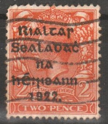 Anglia / Colonii, IRLANDA, 1922, stampilat foto