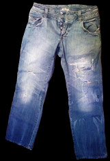 Blugi H&amp;amp;amp;M Bragg fit deosebiti, look used foto