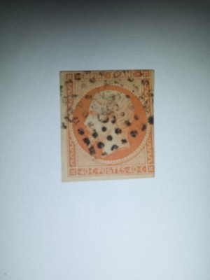 Frantab1853 Napoleon Mi 15 stampilat foto