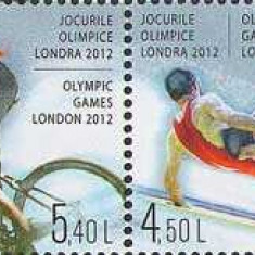 MOLDOVA 2012, J.O. Londra, serie neuzata, MNH