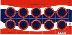 THAILANDA 2007 EMBLEME PROVINCIALE TIMBRE CU HOLOGRAMA foto