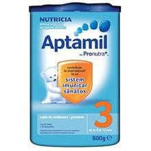 Aptamil 3 Lapte de Continuare 9-12luni 800gr Cod: 4008976521853 foto