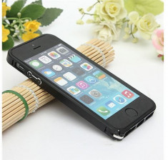 bumper Apple Iphone 5 / 5s aluminiu negru ,black + folie ecran si laveta ** LIVRARE GRATUITA !!! foto