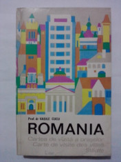 Romania, cartea de vizita a oraselor - Vasile Cucu / R3P5S foto