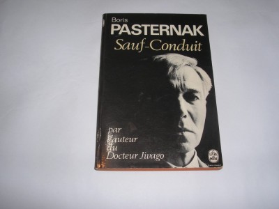 BORIS PASTERNAK SAUF-CONDUIT,RF7/3 foto