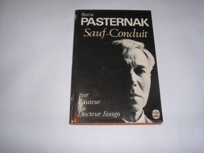 BORIS PASTERNAK SAUF-CONDUIT,RF7/3