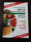 DIETA GRUPELOR SANGUINE - Anita Hessmann-Kosaris - 2001, 110 p., Alta editura