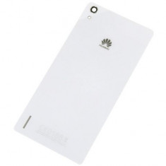 Carcasa spate capac baterie capac acumulator Huawei Ascend P7, Ascend P7 Dual Sim Originala Original NOUA NOU foto