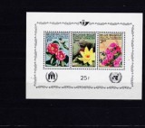 BELGIA 1970 &ndash; FLORI EXOTICE, bloc nestampilat, DB30