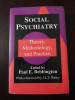 SOCIAL PSYCHIATRY THEORY, METHODOLOGY AND PRACTICE- Paul E. Bebbington - 1991, Alta editura