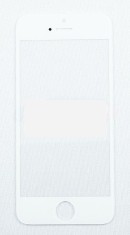 Geam Apple iPhone 5c white original foto