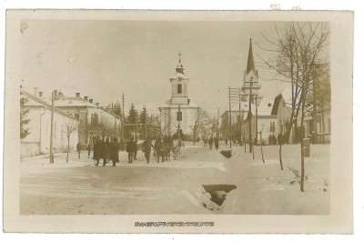 1274 - VISEU, Maramures - old postcard, real PHOTO - unused foto