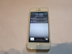 Vand iPhone 5 Alb 16 GB - Decodat gevey liber foto