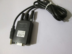 Cablu usb RS 232 RS232 Converter Adapter GPS FTA DB9 3FT cablu RS 232 RS232 usb la RS 232 RS232 convertor GPS FTA DB9. MOTTO: CALITATE NU CANTITATE! foto