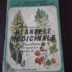 SA NE CUNOASTEM PLANTELE MEDICINALE - D. Gr. Constantinescu - 1986, 255 p.