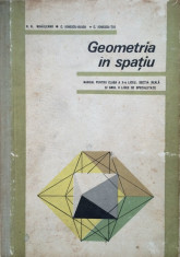 GEOMETRIA IN SPATIU - N. N. Mihaileanu, C. Ionescu-Bujor, C. Ionescu-Tiu foto