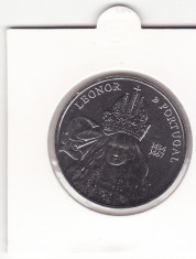 Moneda - Republica Portugheza - 5 Euro 2014 - Eleanor Imparateasa a Sfantului Imperiu Roman - Foarte rara - Tiraj 75000 foto