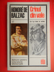 CRINUL DIN VALE Honore de balzac foto