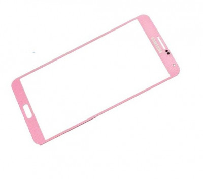 Geam Samsung Galaxy Note 3 N9000 pink original foto