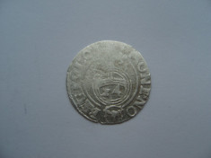 Moneda argint Polonia 3 Polker Poltorak Sigismund III - 1626 ( z in loc de 2 ) foto