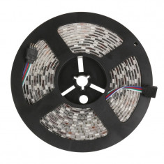 BANDA LED RGB 5050 SMD |60 LED/M|5M ROLA|12V| IP67 | BANDA SILICON |WATERPROOF foto