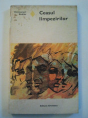 CEASUL LIMPEZIRILOR - EMMANUEL ROBLES { COLECTIA ROMANUL DE DRAGOSTE } ( 679 ) foto