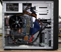 Desktop PC Gaming, Q6600, 4GB DDR2, GTX745 2GB foto