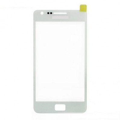 Geam Samsung I9100 Galaxy S II white + adeziv taiat original foto