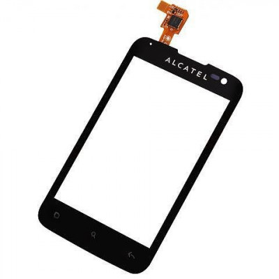 Touchscreen Alcatel OT-985 black original foto