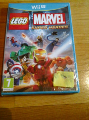 JOC WII U LEGO MARVEL SUPER HEROES SIGILAT ORIGINAL / STOC REAL in Bucuresti / by DARK WADDER foto