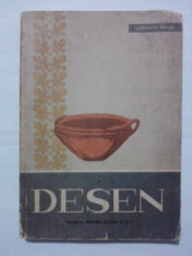 Manual vintage DESEN pentru clasa a VI-a 1966 / R2P1S foto