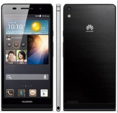 Huawey Ascend P6 white,black nou nout la cutie,2ani garantie!PRET:600lei foto