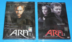 LOT 2 DVD ORIGINALE FILM ARN THE KNIGHT TEMPLAR / CAVALERUL TEMPLIER 1 SI 2 NOI. SIGILATE. SUBTITRARE IN LIMBA ROMANA foto