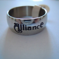 Inel Alliance (alianta), WoW, Warcraft cu scris albastru