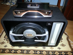 Subwoofer JBL GTO 1204 BR si Amplificator JBL GTO 3501 foto