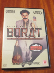 BORAT - film DVD - cu SACHA BARON COHEN (original din Anglia, in stare impecabila!!!) foto