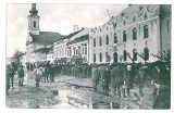 1480 - SIGHET, Maramures, Market - old postcard - used - 1915, Circulata, Printata