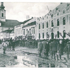 1480 - SIGHET, Maramures, Market - old postcard - used - 1915