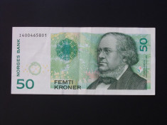 NORVEGIA 50 KRONER 2011 foto