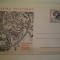 CARTE POSTALA POLONIA - HARTA VECHE - TIMBRATA CU TIMBRU SEC COMEMORATIV M. KOPERNIC - NECIRCULATA .