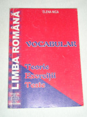 RWX 06 - LIMBA ROMANA - VOCABULAR TEORIE EXERCITII TESTE - ELENA NICA - 2002 foto