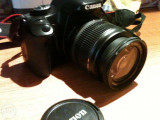 DSLR, Canon 450 D EOS - utlizat in regim amator, 12 Mpx, Full HD, Kit (cu obiectiv)