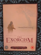 THE EXORCISM OF EMILY ROSE - film HORROR DVD, 2005 (original din Anglia, in stare impecabila!!!)