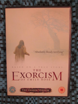 THE EXORCISM OF EMILY ROSE - film HORROR DVD, 2005 (original din Anglia, in stare impecabila!!!) foto