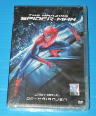 DVD ORIGINAL FILM MARVEL THE AMAZING SPIDER-MAN / UIMITORUL OM-PAIANJEN - NOU. SIGILAT. SUBTITRARE IN LIMBA ROMANA foto