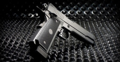 PISTOL AIRSOFT &amp;quot;COLT 1911&amp;quot; CO2-Full Metal-Blow Back-MODIFICAT 33% F.PUTERNIC-LEGAL-SIGILAT+Bile+CO2+Geanta Transport= foto