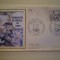 PLIC PRIMA ZI COMEMORATIV - FRANTA - DESCOPERIREA BACILULUI KOCH - TIMBRAT CU STAMPILE SPECIALE - PARIS 13 NOV. 1982 - NECIRCULAT .