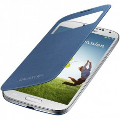 Samsung Husa protectie Samsung EF-CI950BLEGWW S-View Cover Rigel Blue pentru i9500 Galaxy S4 si i9505 Galaxy S4 foto